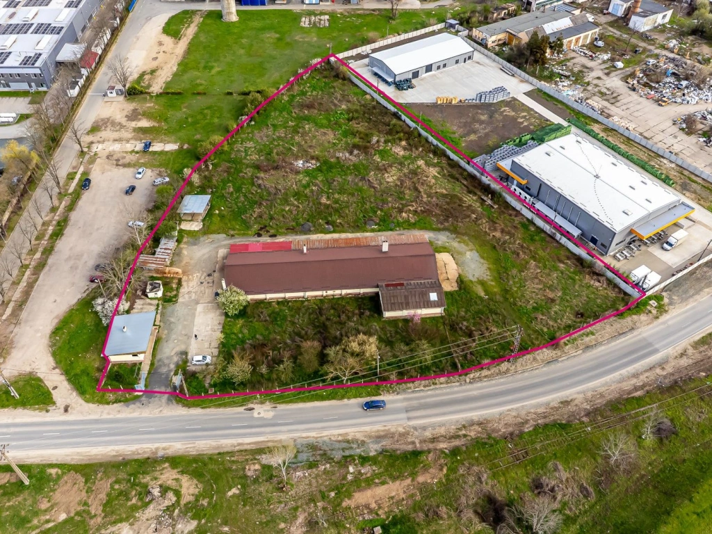 Hala industrială cu teren 10.495 mp – potențial supermarket, Lipova