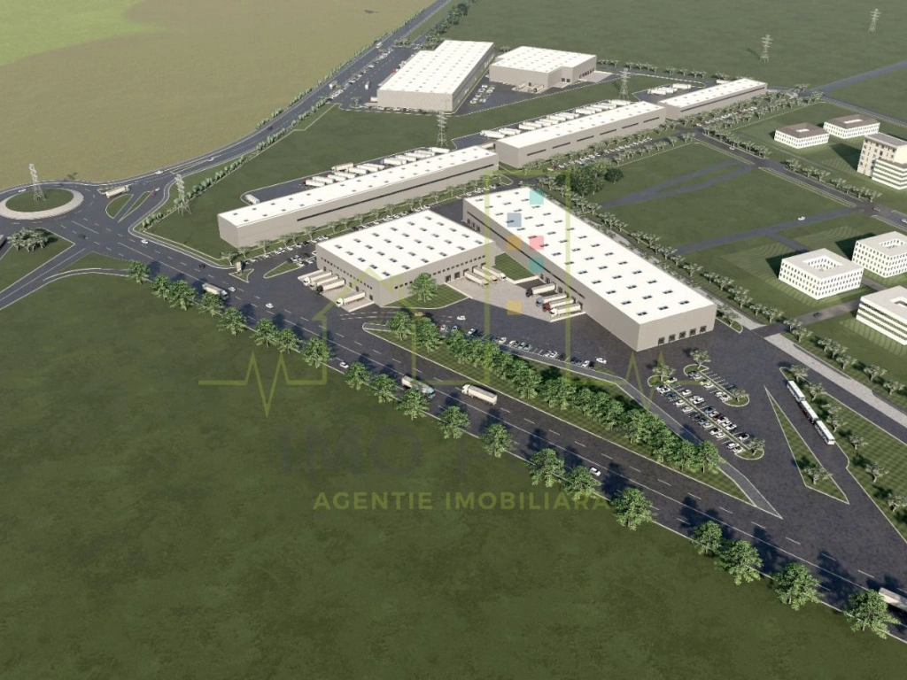 Teren pentru parc industrial. 25 Euro/ Mp. Acces direct la centura
