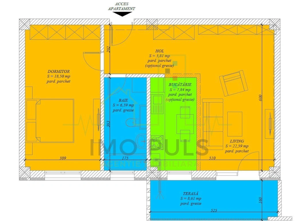 Mehala. Bloc nou 2024. Etaj 1