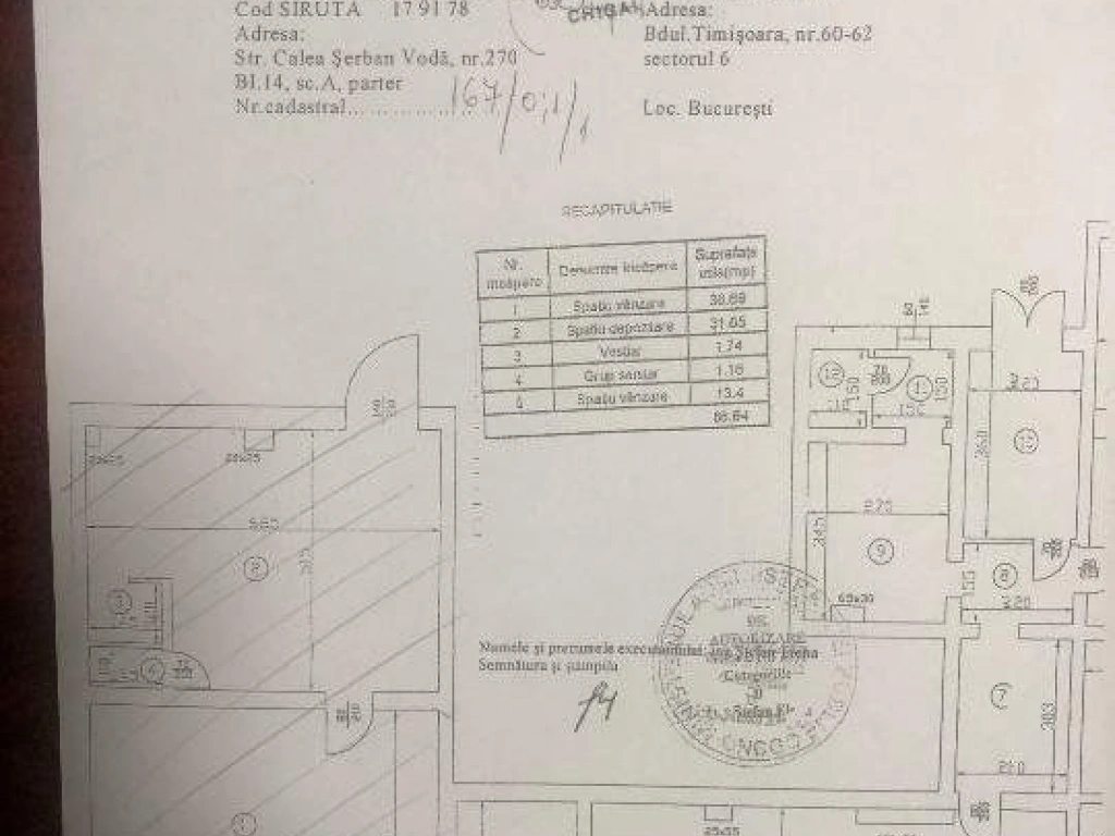 Agenția imobiliara BRASADAS închiriază sp com STRADAL 172mp.