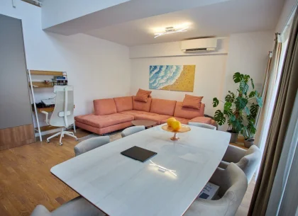Penthouse duplex luminos, mobilat, 2 locuri parcare+boxa.