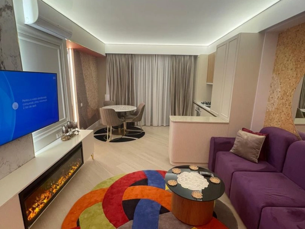 Apartament 2 camere CORTINA NORTH Pipera -lux 46 mp 1 loc parcare