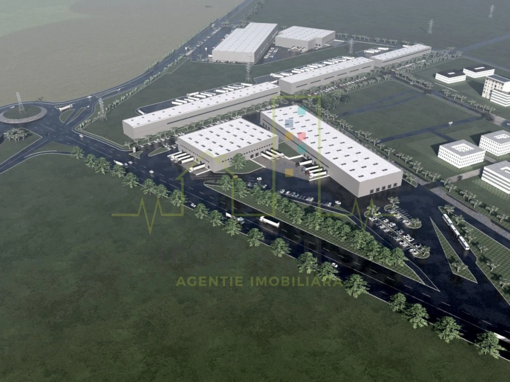 Teren pentru parc industrial. 25 Euro/ Mp. Acces direct la centura