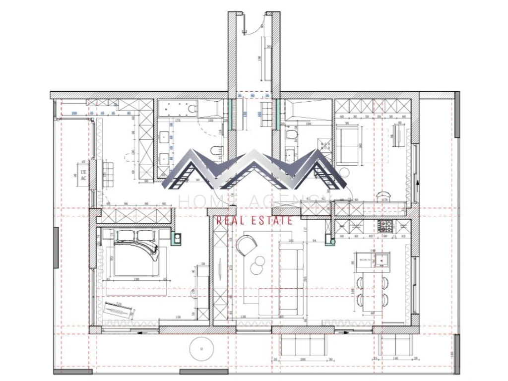 Apartament 3 camere Pipera 122 mp utili, terasă panoramică 51 mp, vedere pădure