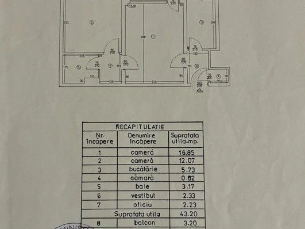 Apartament 2 camere, visavis de Grigore Alexandrescu - Piata Victoriei