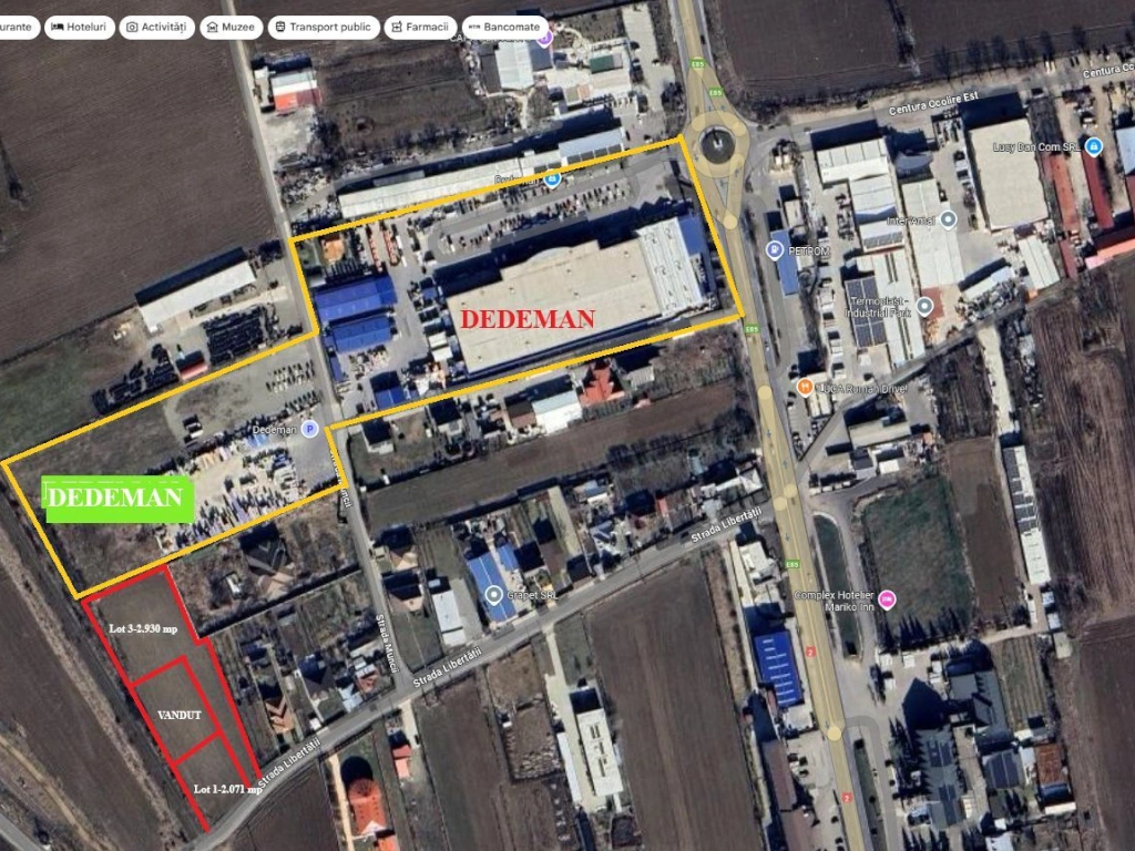 Teren industrial & comercial lângă Dedeman Roman! 📢