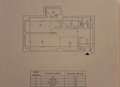 Apartament 2 camere de vanzare Copou Park Residence.
