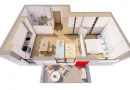 Apartament nou în ARED RED 9 Investiția inteligentă! Fără comisioane!