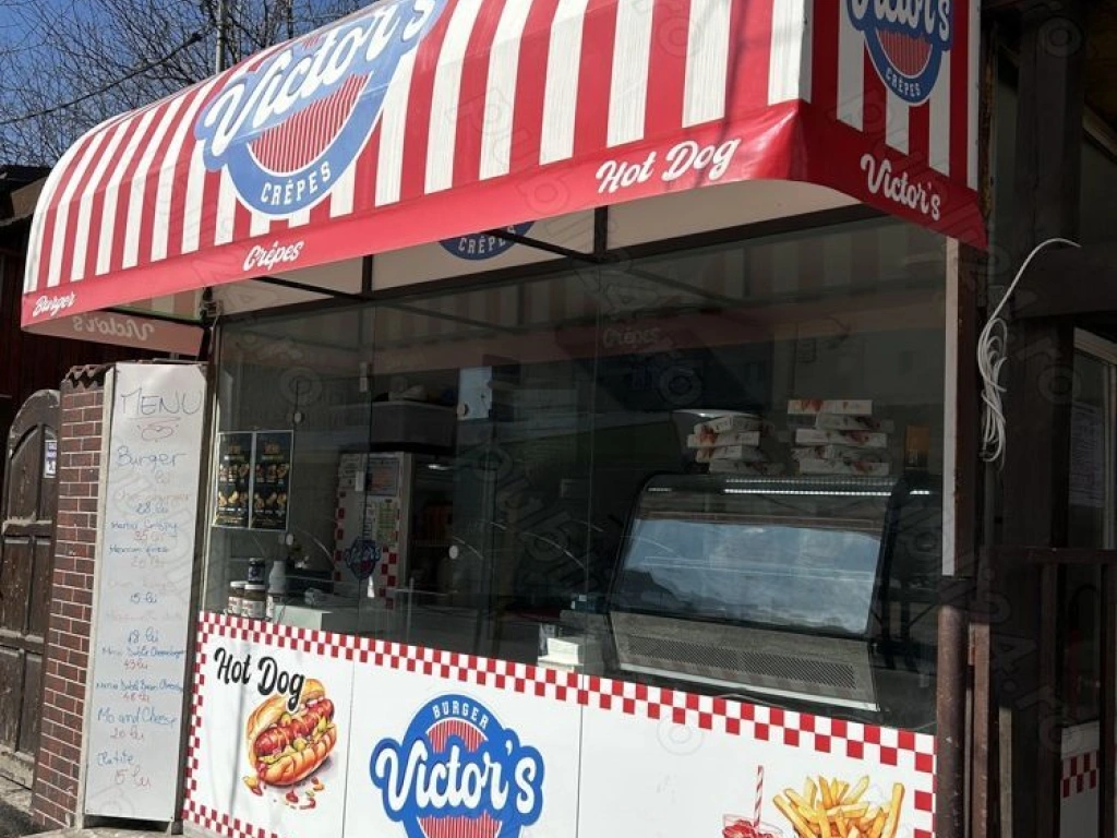 BRASADAS vinde afacere Burger,clătite.