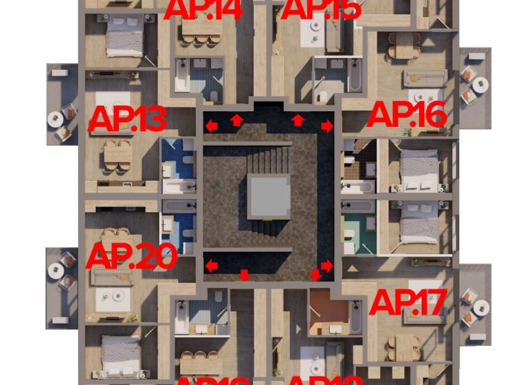 Apartament nou în ARED RED 9 Investiția inteligentă! Fără comisioane!